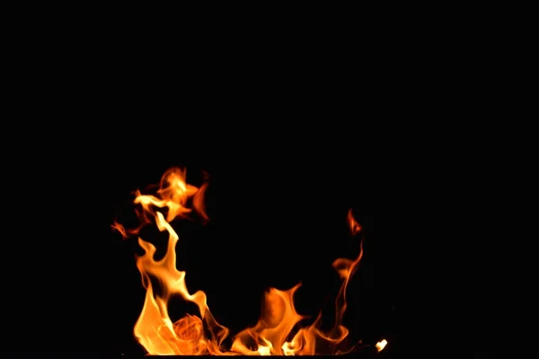 Eld låga bakgrund — Stockfoto