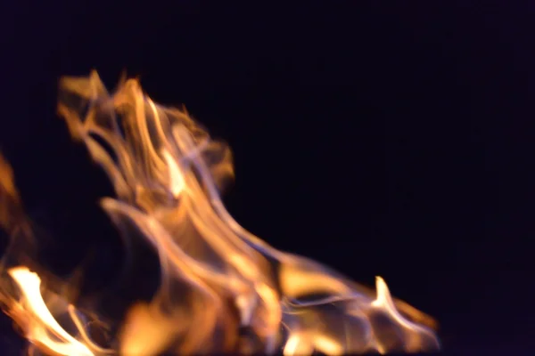 Flammenhintergrund — Stockfoto