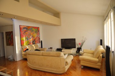 modern oturma odası