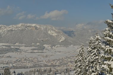 Kış Dağı Manzarası