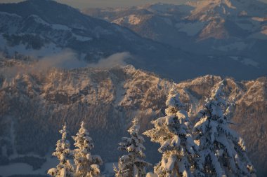 Kış Dağı Manzarası