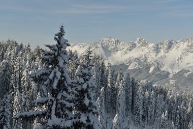 Kış Dağı Manzarası