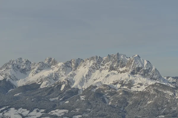 Paysage de montagne d'hiver — Photo