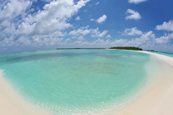 Tropisk strand landskap — Stockfoto