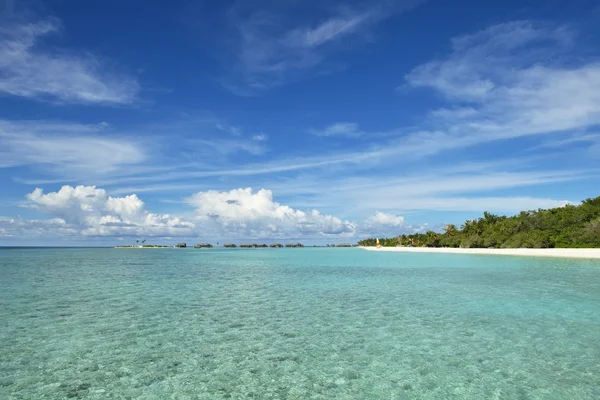 Paesaggio tropicale spiaggia — Foto Stock