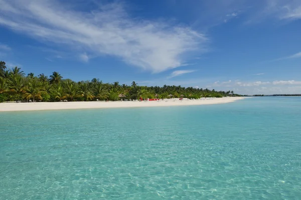 Tropisk strand landskap — Stockfoto