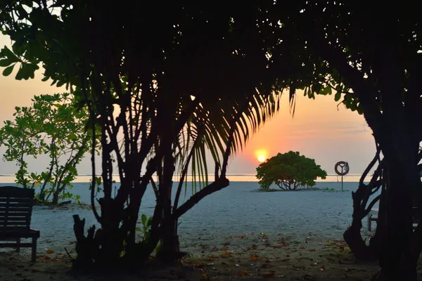 Tropical beach landscape — Stock Photo, Image