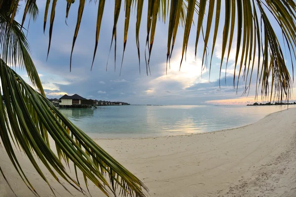 Paesaggio tropicale spiaggia — Foto Stock