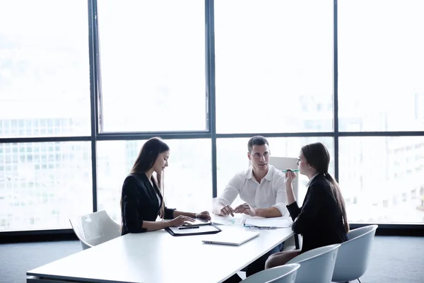 Business people in a meeting at office — Stock Photo, Image