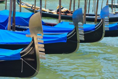 gondollar Büyük Kanal 'da