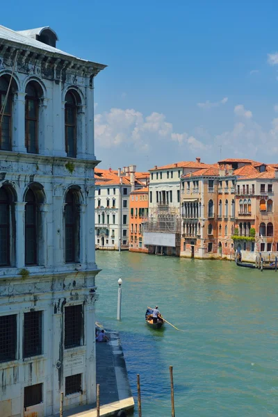 Venice, View from Rialto Bridge. Italy. — Stock Photo, Image