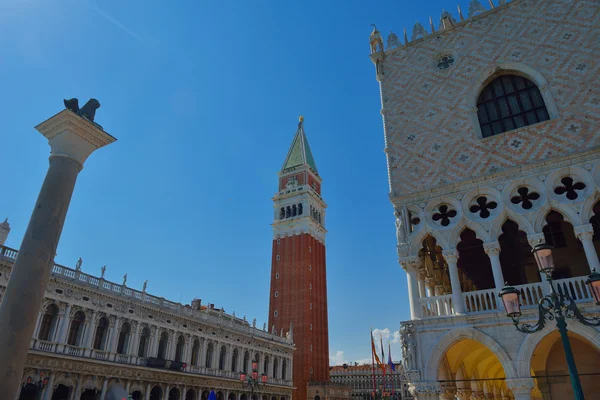 San marco Meydanı. Venedik İtalya. — Stok fotoğraf