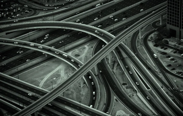 Dubai estrada principal — Fotografia de Stock