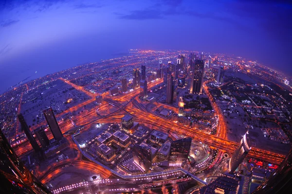 두바이 스카이 라인 — 스톡 사진