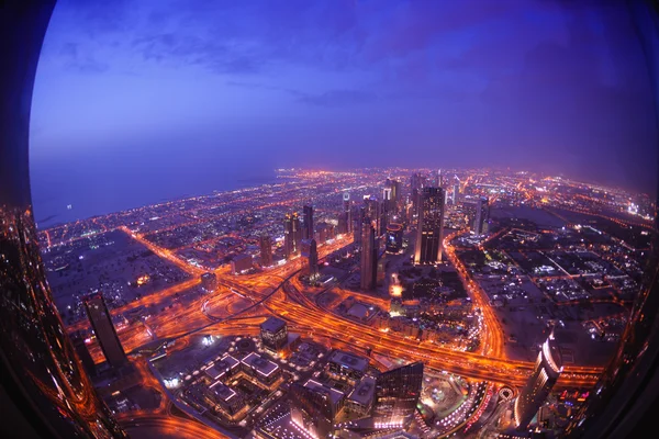 Skyline van Dubai — Stockfoto