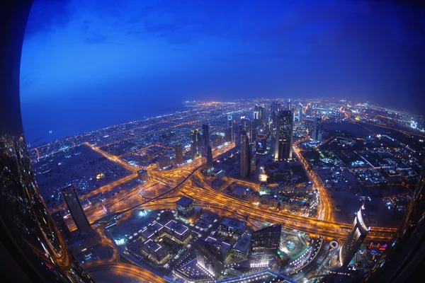 Skyline van Dubai — Stockfoto