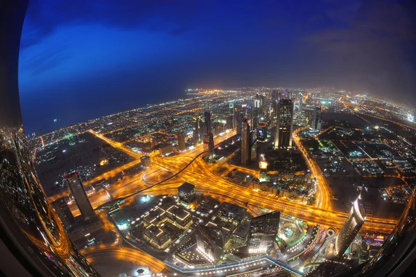 Skyline van Dubai — Stockfoto