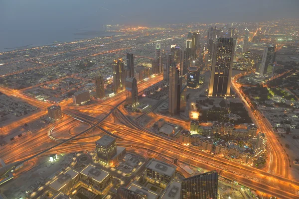 Skyline von Dubai — Stockfoto