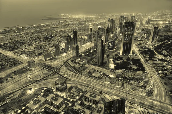 Dubai skyline — Stock Photo, Image