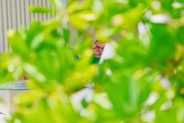 güzel kız dinlenme