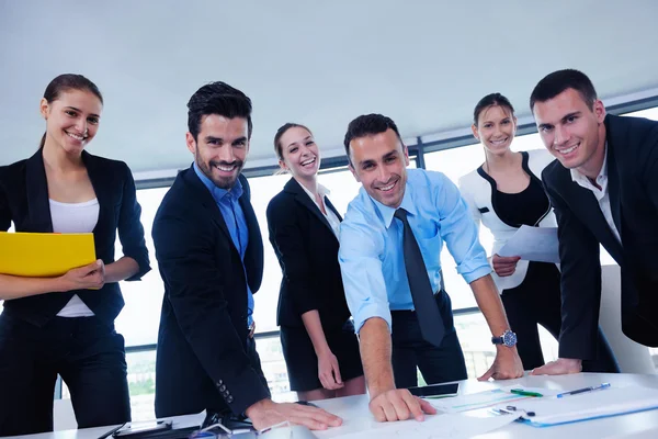 Business people group in a meeting at office — Stock Photo, Image