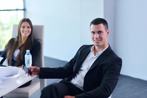 Business people group in a meeting at office — Stock Photo, Image