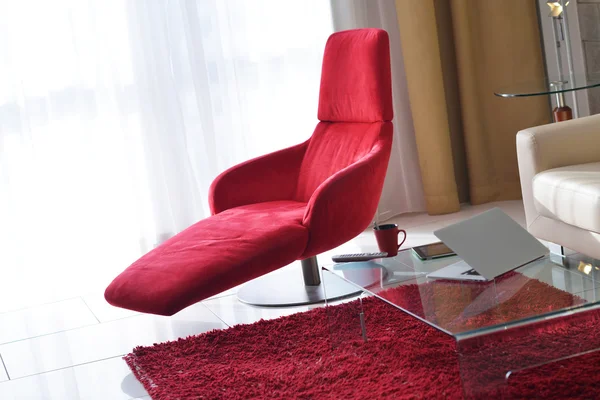 Современная гостиная стул — стоковое фото