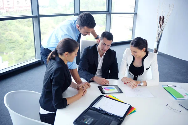 Business people group in a meeting at office — Stock Photo, Image