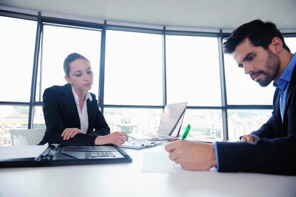 Business people in a meeting at office — Stock Photo, Image