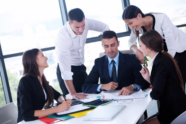 Business people group in a meeting at office — Stock Photo, Image