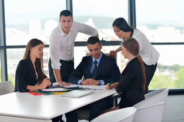 Business people group in a meeting at office — Stock Photo, Image