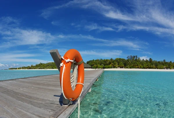 Playa tropical — Foto de Stock