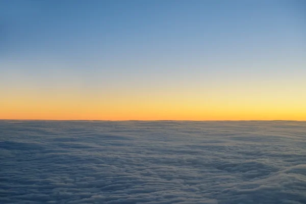 Wolken am Sonnenuntergang — Stockfoto