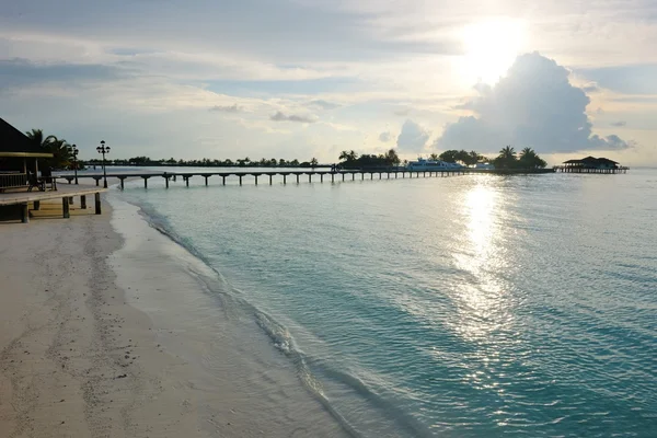 Tropical water home villas — Stock Photo, Image