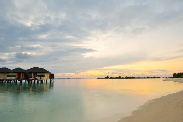 Tropical water home villas — Stock Photo, Image