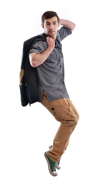 Young man dancing — Stock Photo, Image