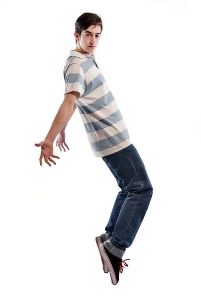 Young man dancing — Stock Photo, Image