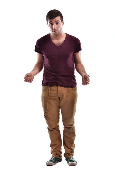 Young man dancing — Stock Photo, Image