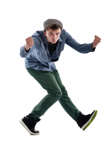 Young man dancing — Stock Photo, Image