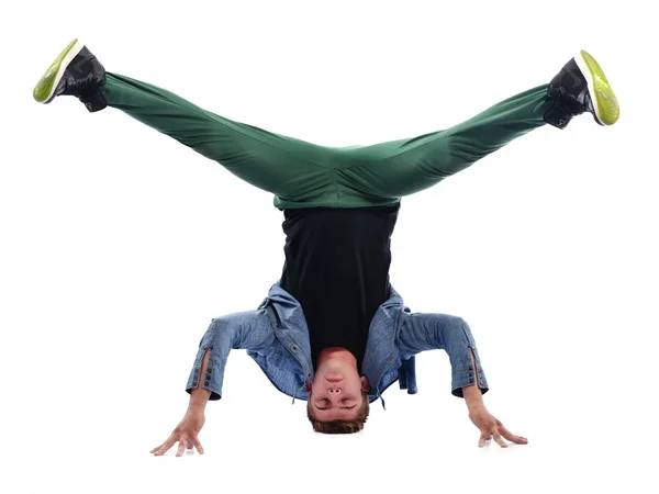 Joven hombre bailando — Foto de Stock