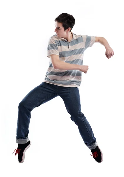 Young man dancing — Stock Photo, Image