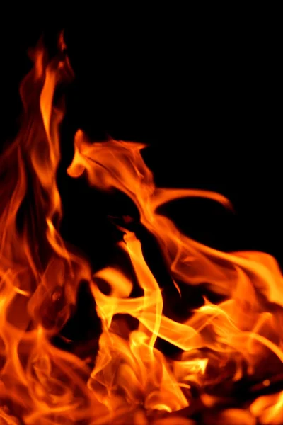 Огненная фактура пламени — стоковое фото