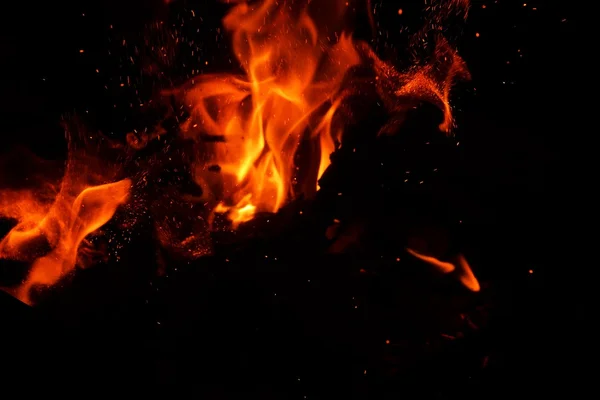 Fire flames — Stock Photo, Image