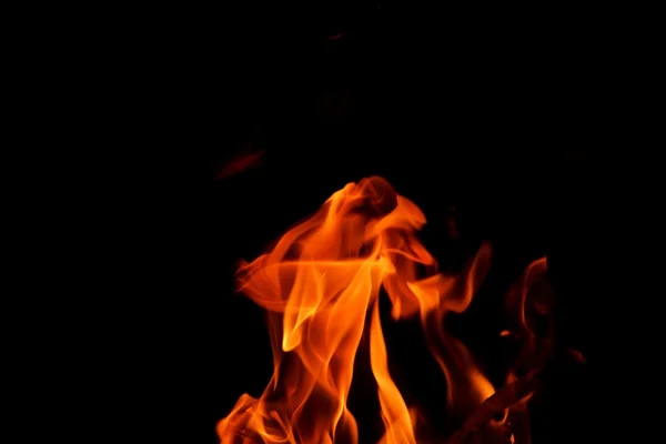 Hermosas llamas de fuego con estilo —  Fotos de Stock