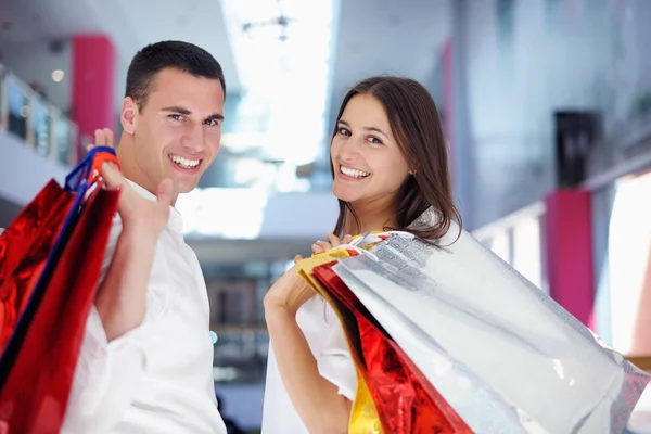 Compras en pareja — Foto de Stock