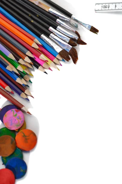 Artistic tools — Stock Photo, Image