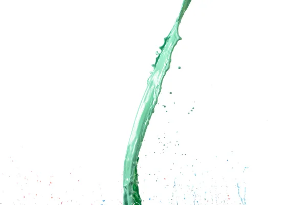 Colored splash — Stock Photo, Image