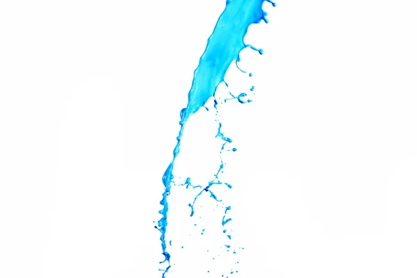 Färgade splash — Stockfoto