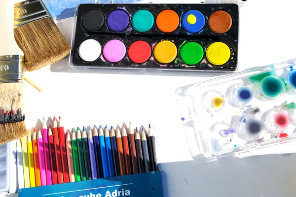 Artist tools — Stock Photo, Image