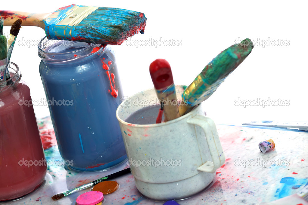 Set painter. Stock Photo by ©.shock 44321479